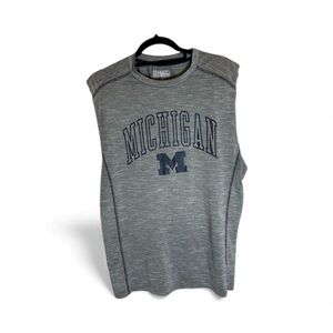 SECTION 101 MAJESTIC Men’s “Michigan” Large workout shirt - like new!